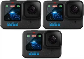 GoPro HERO12 Black 3er Pack