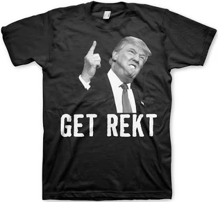 Tokigt Trump Get Rekt t-shirt sh-1-15758-92-4 Herren