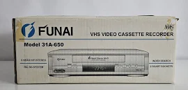 Videorekorder VHS UNBENUTZT FUNAI *1 Jahr Garantie* RARITÄT Videorecorder | ebay Videorecorder