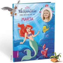 Personalisiertes Kinderbuch: Disneys Arielle und du - Hochwertiges Bilderbuch mit deiner eigenen Geschichte mit Arielle - Individualisierbar - Jetzt 