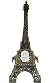 Paris 2024 Eiffelturm Jo OFFIZIELLE Kollektion Olympische und Paralympische Spiele – 22 cm, Bronze, 22 cm