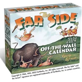 The Far Side 2024 Off-The-Wall Day-to-Day Calendar - Gary Larson