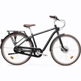 City Bike 28 Zoll Elops 900 Hf Herren Aluminium Schwarz