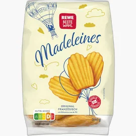 Rewe Beste Wahl Madeleines 250 G