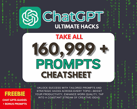 CHATGPT-Eingabeaufträger | Ultimatives Hacks-Bundle | Sofortdownload | Digitale Dateien