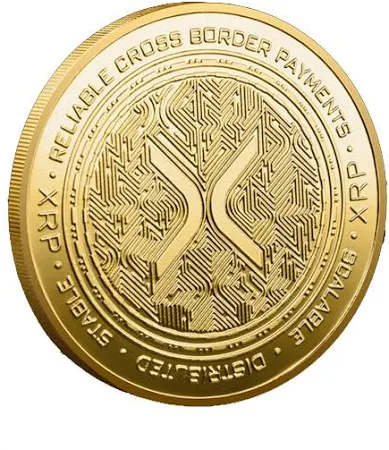 NEDLON Krypto-Münze 2 Stück XRP Münze Replik