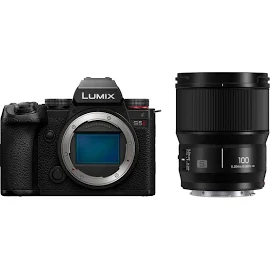 Panasonic Lumix DC S5 II mit 100mm F2.8 Makro - 300 € Sofortrabatt bis 30.09.2024 | Hohe Bildqualität | Präzises & zuverlässiges Autofokussystem |