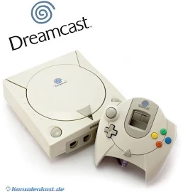 Sega Dreamcast - Konsole + Original Controller + Zub. sehr guter Zustand