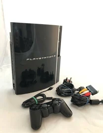 Sony PlayStation 3 - Spielkonsole - 80 GB HDD - Schwarz