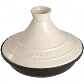 Staub Tajine aus Gusseisen 20 cm / 16 cm / 4 cm