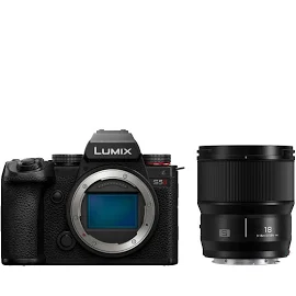 Panasonic Lumix DC S5 II mit 18mm / 1,8 S schwarz - 300 € Sofortrabatt bis 30.09.2024 | Hohe Bildqualität | Präzises & zuverlässiges Autofokussystem