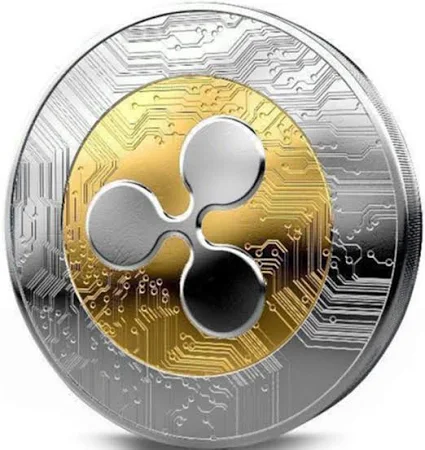 SMTHOME 1 Stück Ripple Coin XRP Crypto Gedenkmünzen zum Sammeln