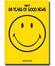 Assouline Smiley: 50 Years of Good News Buch - Gelb - Unisex - Regular