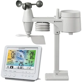 BRESSER - Wetter Center 5-in-1 WLAN Profi-Sensor Weiß