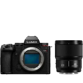 Panasonic Lumix DC S5 II mit 24mm/1,8 S - 300 € Sofortrabatt bis 30.09.2024 | Hohe Bildqualität | Präzises & zuverlässiges Autofokussystem | Neue