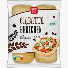 Rewe Beste Wahl Ciabatta Brötchen 420 G