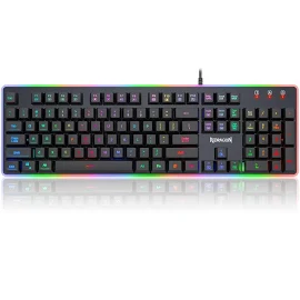 Redragon K509 Dyaus Wired Gaming Keyboard mit 7 Farben Hintergrundbeleuchtung und einstellbarer Helligkeit