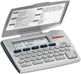 Franklin Et-3106 6-language Advanced European Translator mit über