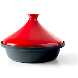 Uno Casa Tajine Topf Marokkanische Tagine 3,5L mit emailliertem Gusseisen Boden