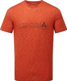 Artilect Herren Sprint Expansion T-Shirt (Größe XS, rot)