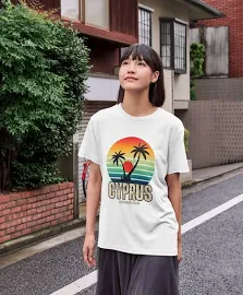 Cypern Sommerferien 2024 Passendes Familiengruppen-Andenken-T-Shirt, Übersee-Urlaubsreise im Ausland Reisen Outfit für Flug, Ziel-T-Stück