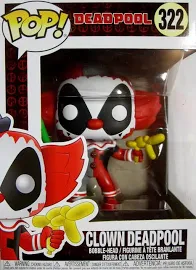 Deadpool Clown Deadpool - Vinyl Figur - Funko Pop (marvel) Deadpool