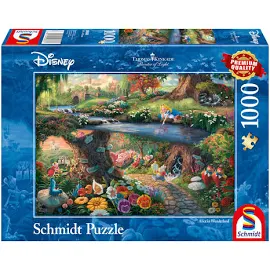 Disney Schmidt Puzzle 1000 Teile Alice im Wunderland