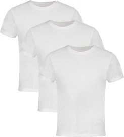 Rewe Herren-T-Shirts-3er-Pack-Original-T-Shirts-Herren-weiss-Shirt-M-XXL