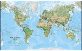 World Physical Map