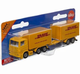 Siku 1694 - LKW mit Anhänger DHL