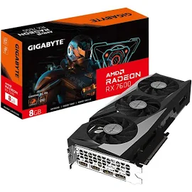 Gigabyte Radeon RX 7600 8GB Gaming OC Grafikkarte