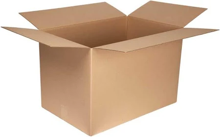 Einwelliger Versandkarton LxBxH 600 x 400 x 400 mm
