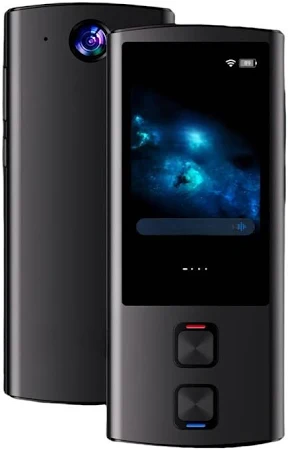 FORSMANO 3" IPS Smart Translator, 138 Sprachen Online-Übersetzung, 17 Offline-Übersetzungen, Fotoübersetzung, Aufnahmefunktion, WIFI, 16GB, Grau