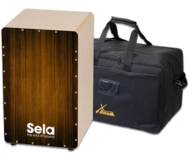 Sela Varios Cajon Brown Set inkl. Tasche