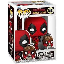 Funko Deadpool & Wolverine - Funko Pop! Buddy Deadpool mit Headpool, GameStop