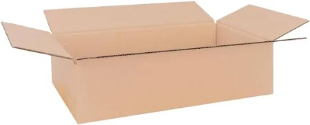 verpacking 25 Faltkartons 365 x 190 x 90 mm Braun KK 85 1-wellig Versandkarton für Waren DHL Paket DPD GLS Hermes