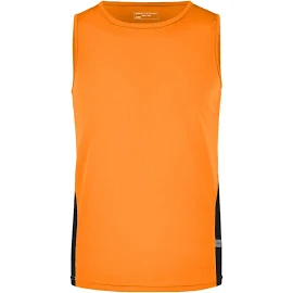 Men's Lauftop Topcool - orange/black - XL