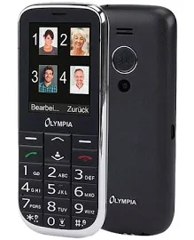 Olympia Joy 2 Dual SIM black (mit Vertrag, 24 Monatsraten á 32.99€, o2 Telefonica Vertragsverlängerung in Mobile Unlimited Basic)