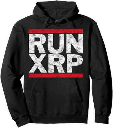 führen Sie XRP Crypto Ripple XRP zum Mond Pullover Hoodie