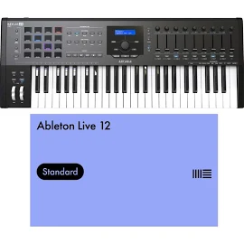 Arturia KeyLab 49 MKII Schwarz + Ableton Live 12