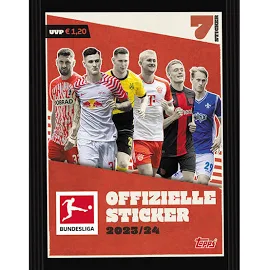 Topps - Bundesliga 2023/2024 OFFIZIELLE Sticker Tüte