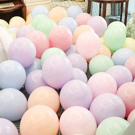 Yiran 50 Stück Luftballons – Macaron-Farben Latex Luftballons Geburtstag, 25,4 cm/12 Zoll Ballons Geburtstag Girlande Sätze für Deko Geburtstag