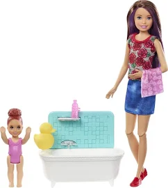 Barbie Skipper Babysitter Puppen Spielset