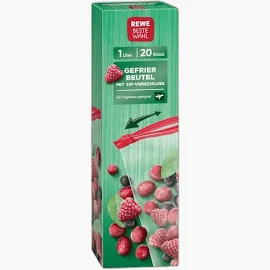 Rewe Beste Wahl Gefrierbeutel 1L 20 Stück