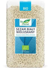 Bio-weißer, Ungeschälter Sesam 1 Kg - Bio Planet