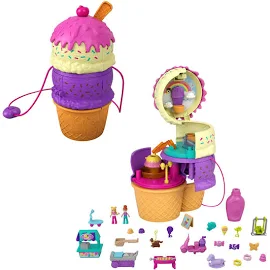 Mattel - Polly Pocket - Ausklappspaß-Schatulle Eiswaffel