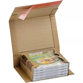 Klassische Versandverpackung zum Wickeln 325x250x80 mm (C4), braun