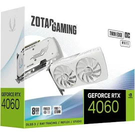 Zotac GeForce RTX 4060 Twin Edge OC White Edition 8GB