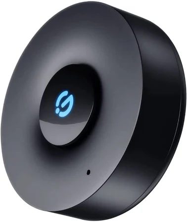 Govee Music Sync Box, Bluetooth-Gruppensteuerung für 7 Geräte, 22 dynamische Musikmodi, batteriebetrieben, über USB aufgeladen, unterstützt Smart