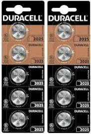 2x 5er Duracell Knopfzelle Code: 2025 Cr2025 Auto Schlüssel Dl 2025